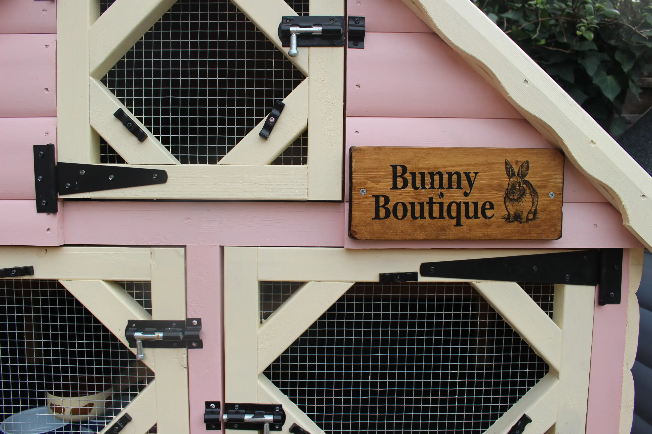 Rabbit Boarding The Hedgerow Hotel Hook, Hampshire